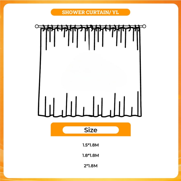 3D shower curtain - Azur Lane Store