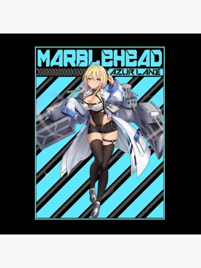 Alternative view of Azur Lane Marblehead Perfect Gift Slayer Gift Throw Pillow