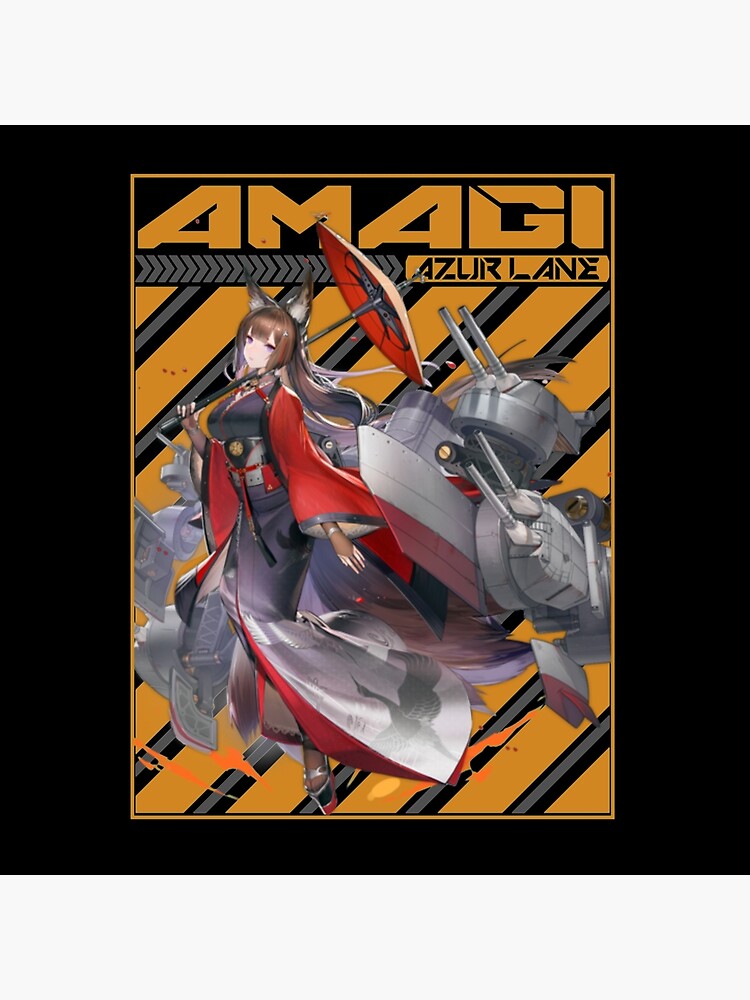 Azur Lane Amagi Perfect Gift Slayer Gift Throw Pillow - Image 2