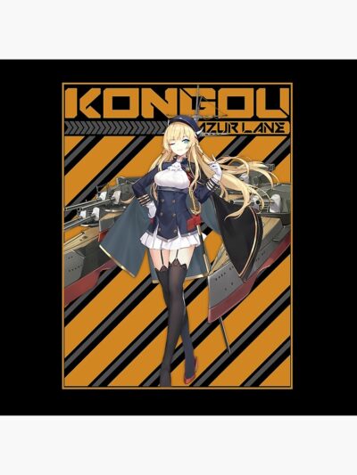 Alternative view of Azur Lane Kongou Perfect Gift Slayer Gift Throw Pillow
