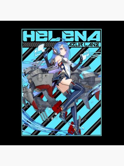 Alternative view of Azur Lane Helena Perfect Gift Slayer Gift Throw Pillow