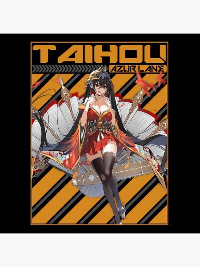 Alternative view of Azur Lane Taihou Throw Pillow