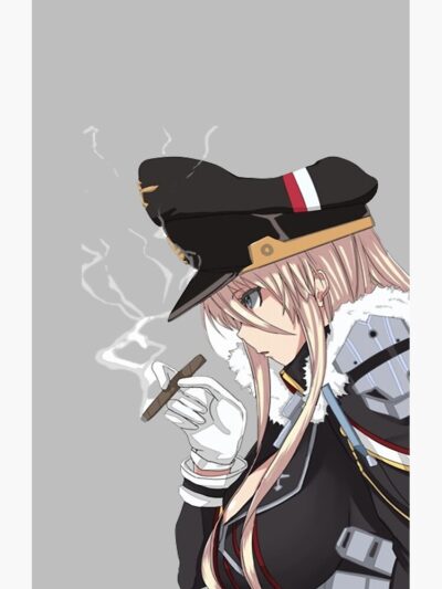 Alternative view of Azur Lane Bismarck Shower Curtain