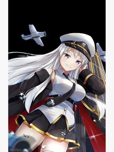 Alternative view of Azur Lane Enterprise Shower Curtain