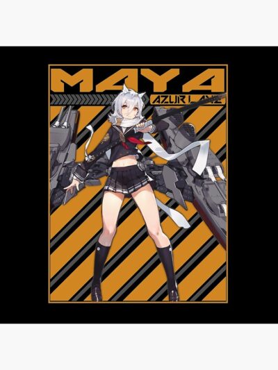 Alternative view of Azur Lane Maya Perfect Gift Slayer Gift Tapestry