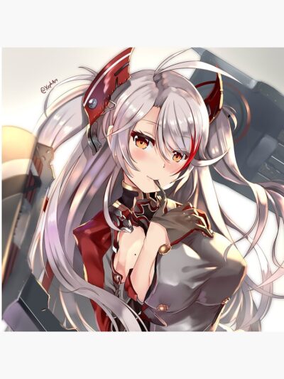 Alternative view of Azur Lane Prinz Eugen Hight Quality Tapestry
