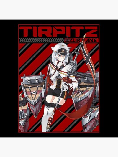 Alternative view of Azur Lane Tirpitz Tapestry