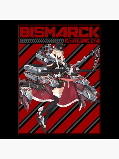 Alternative view of Azur Lane Bismarck Tapestry