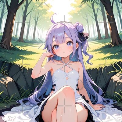 Alternative view of Unicorn Azur Lane Sunny Forest Daydream By The Stream Tote Bag