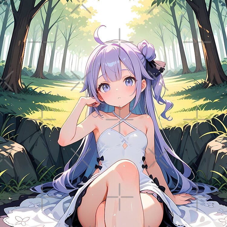 Unicorn Azur Lane Sunny Forest Daydream By The Stream Tote Bag - Image 2
