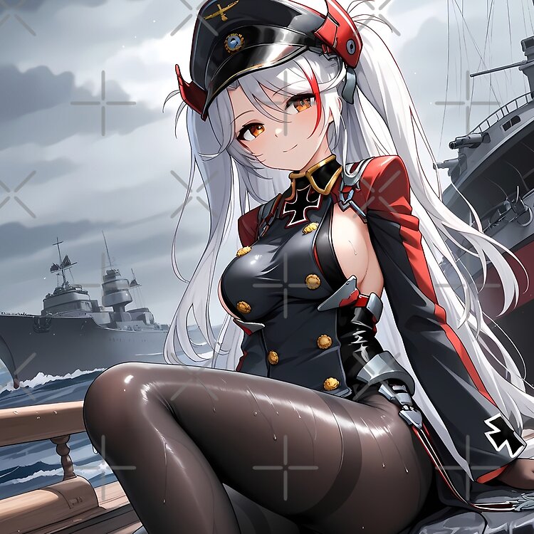 Prinz Eugen Azur Lane Overcast Ocean Uniform Calm Tote Bag - Image 2