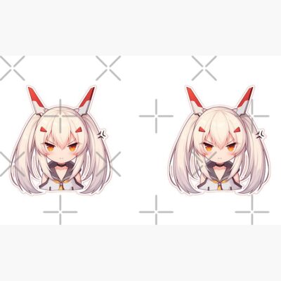 Alternative view of Ayanami Azur Lane Chibi Angry Kawaii Waifu Pout Mug