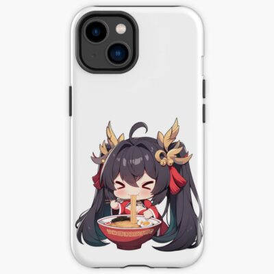 Taihou Azur Lane Kawaii Ramen Chibi Kimono Noodles Iphone Case