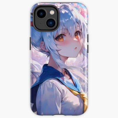 Ayanami Azur Lane Cherry Blossom Spring Stare Iphone Case