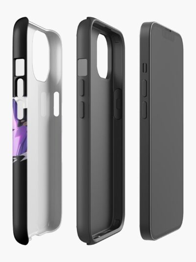 Alternative view of Unicorn Azur Lane Galaxy Eyes Torn Paper Peek Iphone Case