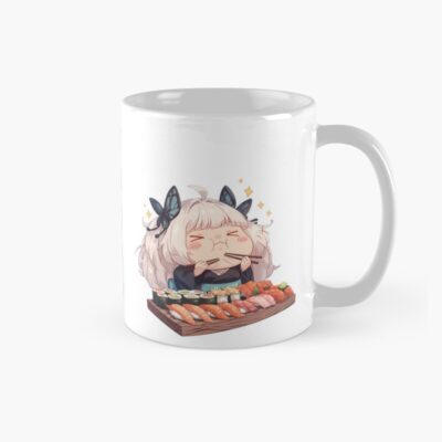 Formidable Azur Lane Chibi Kimono Sushi Mood Mug