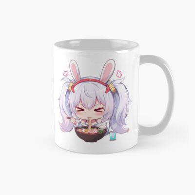 Laffey Azur Lane Chibi Ramen Kawaii Noodles Bunny Mood Mug