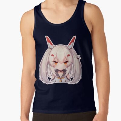 Ayanami Azur Lane Chibi Angry Kawaii Waifu Pout Tank Top