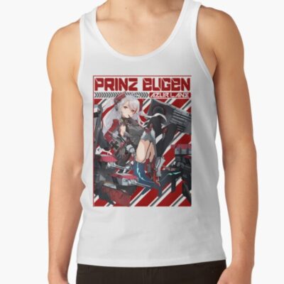 Alternative view of Azur Lane Prinz Eugen Profile Tank Top