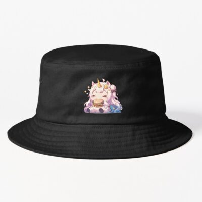 Unicorn Azur Lane Chibi Burger Gentle Mood Bucket Hat