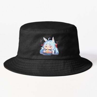 Sirius Azur Lane Chibi Ramen Kawaii Sleepy Noodles Bucket Hat