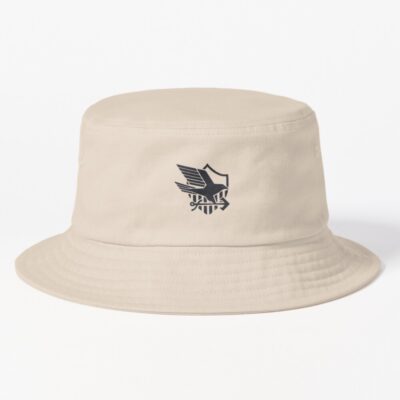 Azur Lane Emblem Grey Logo Bucket Hat