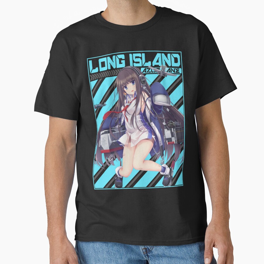 Azur Lane Long Island Perfect Gift Slayer Gift T-shirt - Image 2