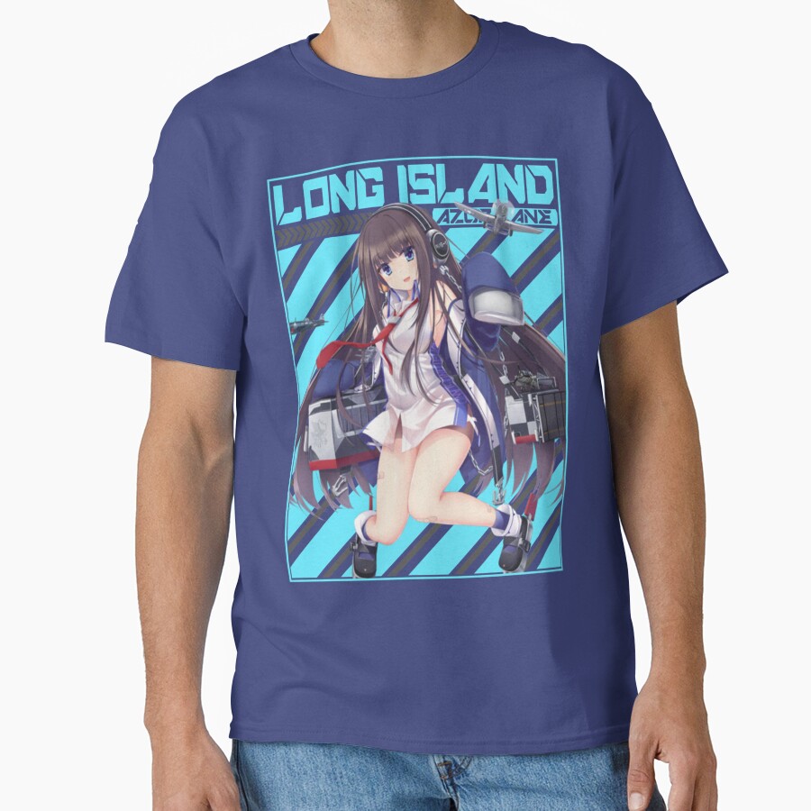 Azur Lane Long Island Perfect Gift Slayer Gift T-shirt - Image 4