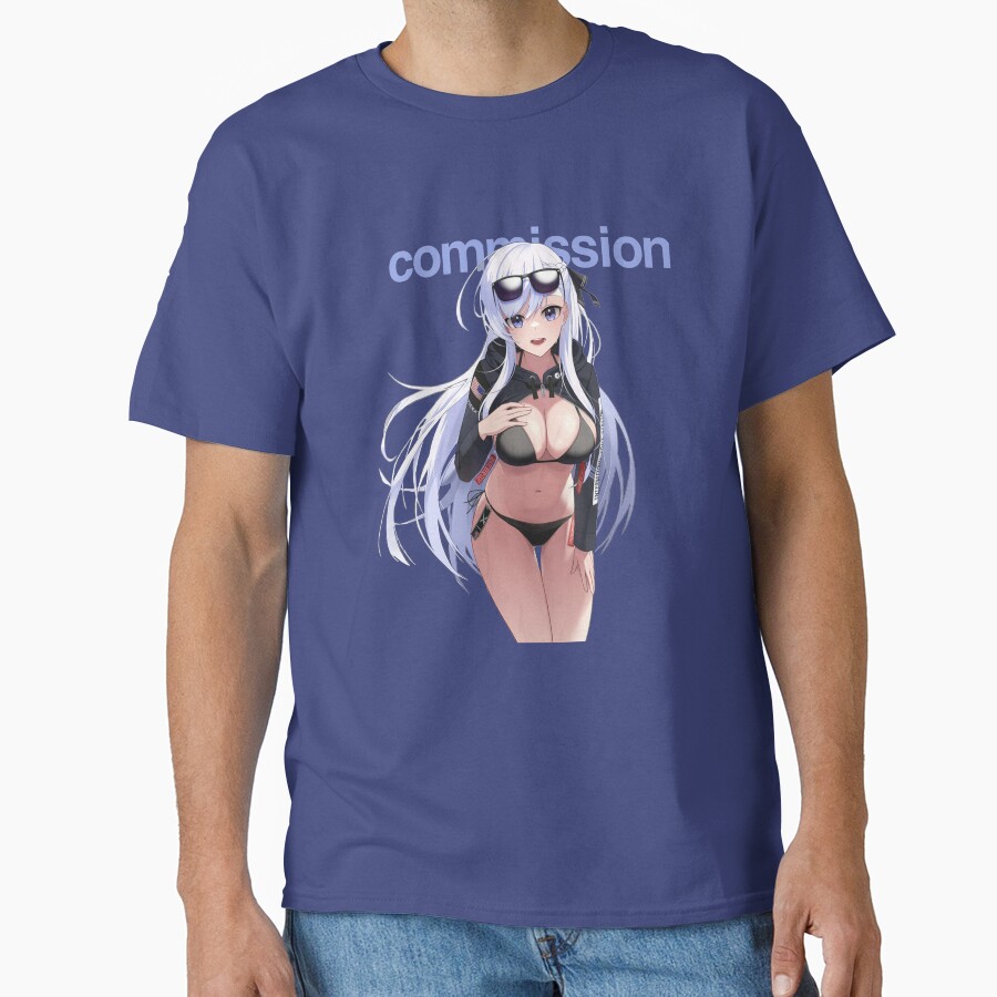 Azur Lane Belfast Commission T-shirt - Image 4