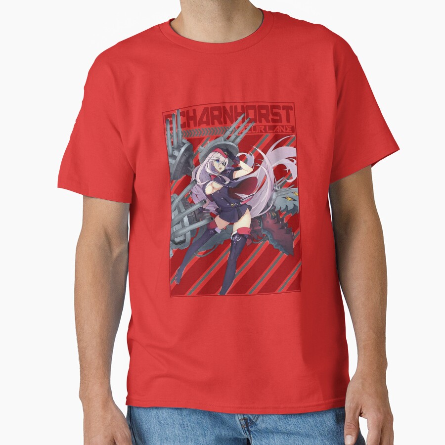Azur Lane Scharnhorst T-shirt - Image 5
