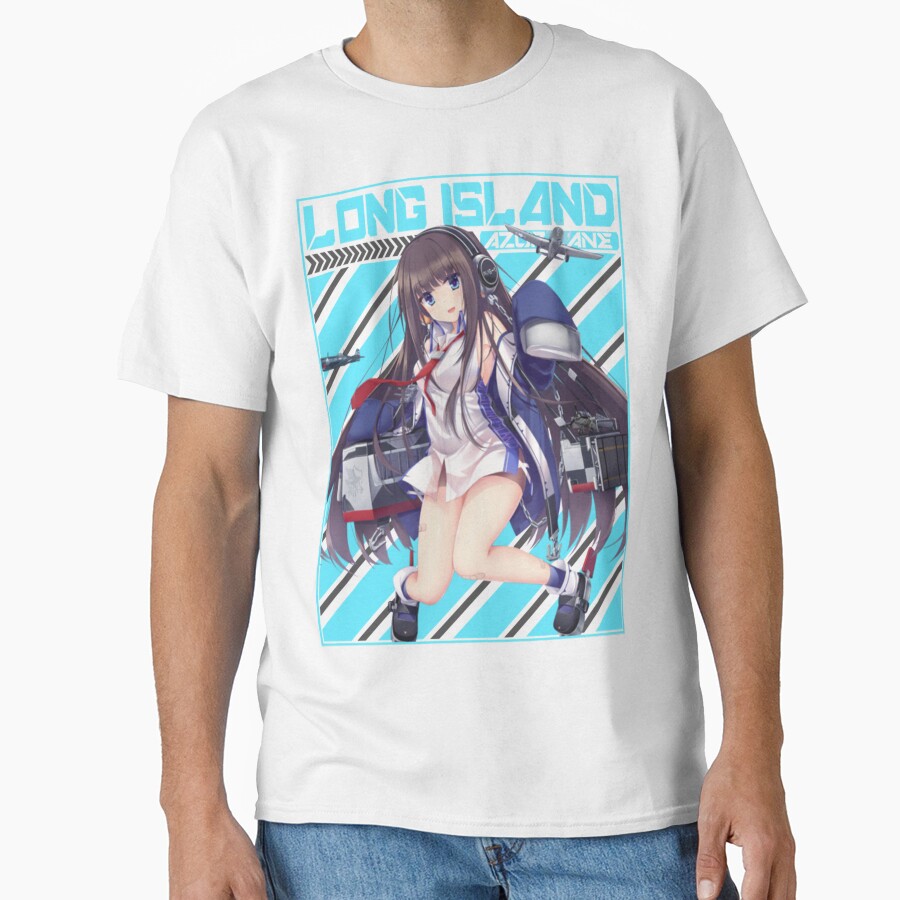 Azur Lane Long Island Perfect Gift Slayer Gift T-shirt