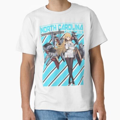Alternative view of Azur Lane North Carolina T-shirt