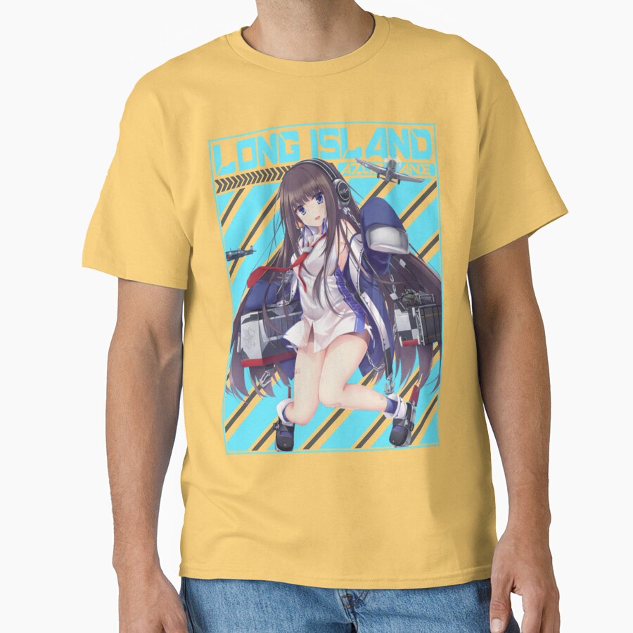 Azur Lane Long Island Perfect Gift Slayer Gift T-shirt - Image 6