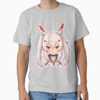 Ayanami Azur Lane Chibi Angry Kawaii Waifu Pout T-shirt