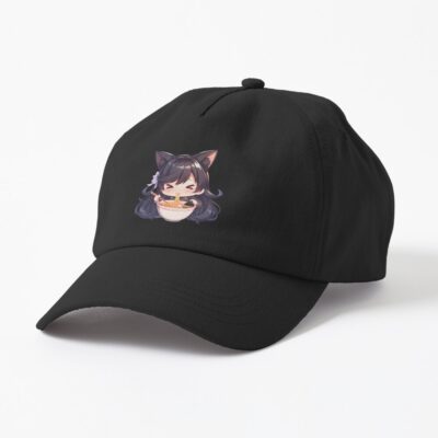 Atago Azur Lane Chibi Ramen Slurp Cat Ears Hat