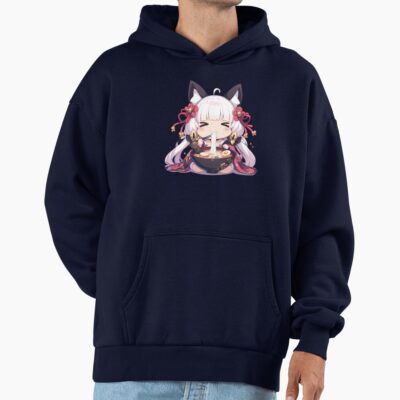 Illustrious Azur Lane Chibi Ramen Kimono Kawaii Feast Hoodie