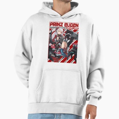 Alternative view of Azur Lane Prinz Eugen Profile Hoodie