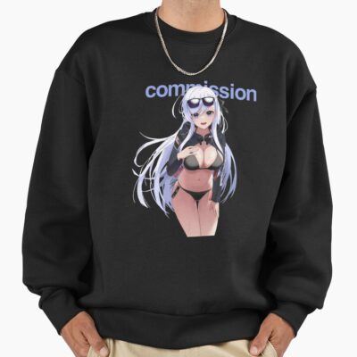 Alternative view of Azur Lane Belfast Commission Sweatshirt