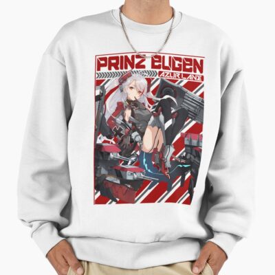 Alternative view of Azur Lane Prinz Eugen Profile Sweatshirt