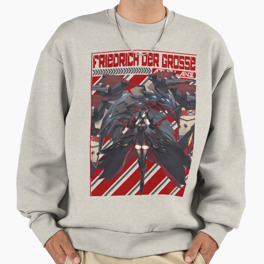 Azur Lane Friedrich Der Grosse Sweatshirt - Image 3