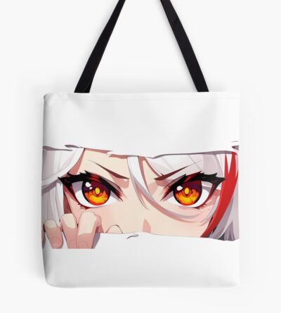 Prinz Eugen Azur Lane Fiery Eyes Torn Paper Peek Tote Bag