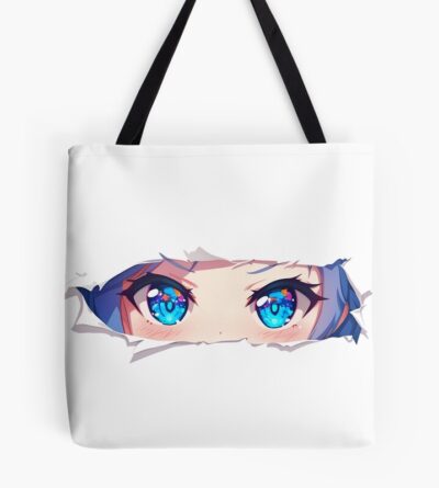 Illustrious Azur Lane Blue Eyes Torn Paper Peek Tote Bag