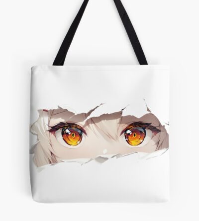 Ayanami Azur Lane Amber Eyes Torn Paper Peek Tote Bag