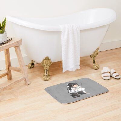 Alternative view of Takao Azur Lane Bath Mat
