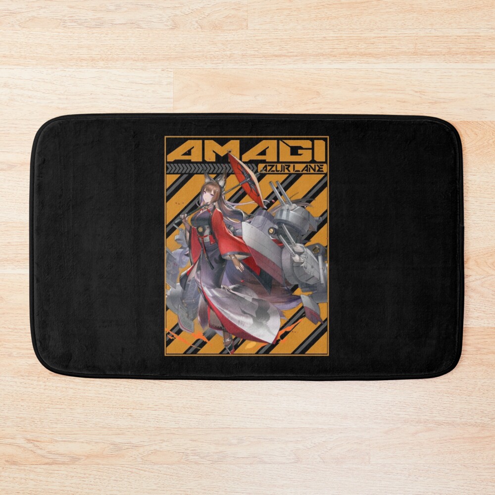 Azur Lane Amagi Perfect Gift Slayer Gift Bath Mat