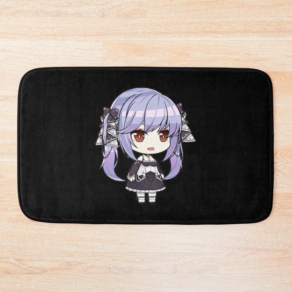 Azur Lane Essex Chibi Version Bath Mat