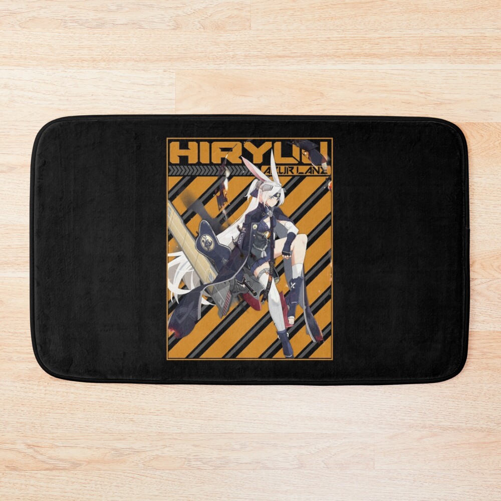 Azur Lane Hiryuu Perfect Gift Slayer Gift Bath Mat