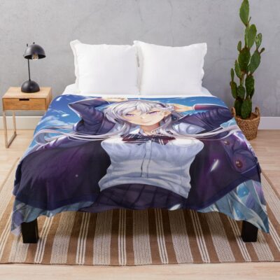 Azur Lane Belfast Throw Blanket