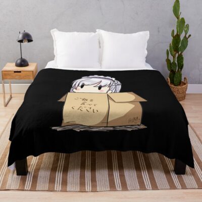 Azur Lane Belfast In Box Throw Blanket
