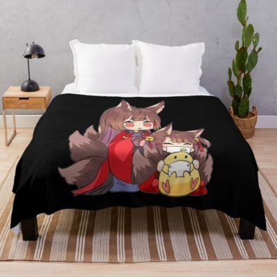 Azur Lane Akagi Throw Blanket